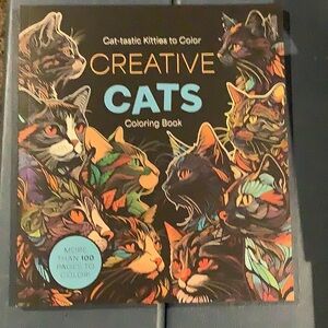 Creative Cats Coloring Book